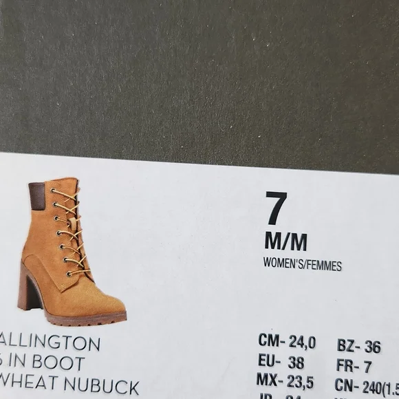 Timberland Women's Brown Lace-Up Boots - Picture 5 of 5